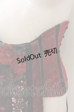 画像3: Qutie Frash / 花魁帯コルセット  レッド O-24-10-31-081-QU-TO-IG-ZI