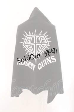 画像1: ALGONQUINS / ブランケット  ブラック O-24-11-05-074-AL-ZA-OW-OS