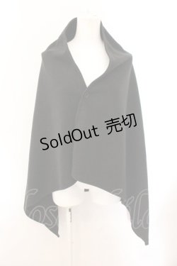画像2: ALGONQUINS / ブランケット  ブラック O-24-11-05-074-AL-ZA-OW-OS