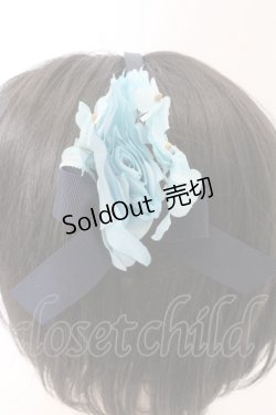 画像2: Innocent World / 紫陽花と薔薇のカチューシャ  アオ O-24-11-05-082-IW-AC-OW-OS