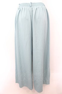 画像2: NieR Clothing / PASTEL TURQUOISE WIDE PANTSパンツ  パステルターコイズ O-24-11-06-002-PU-PA-IG-ZT281