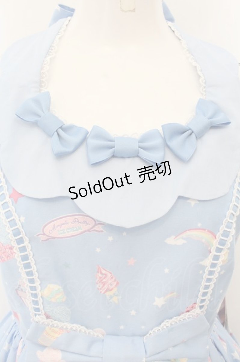 画像2: Angelic Pretty / MilkyPlanetジャンパースカート Free ブルー O-24-11-07-004-AP-OP-NS-OS (2)