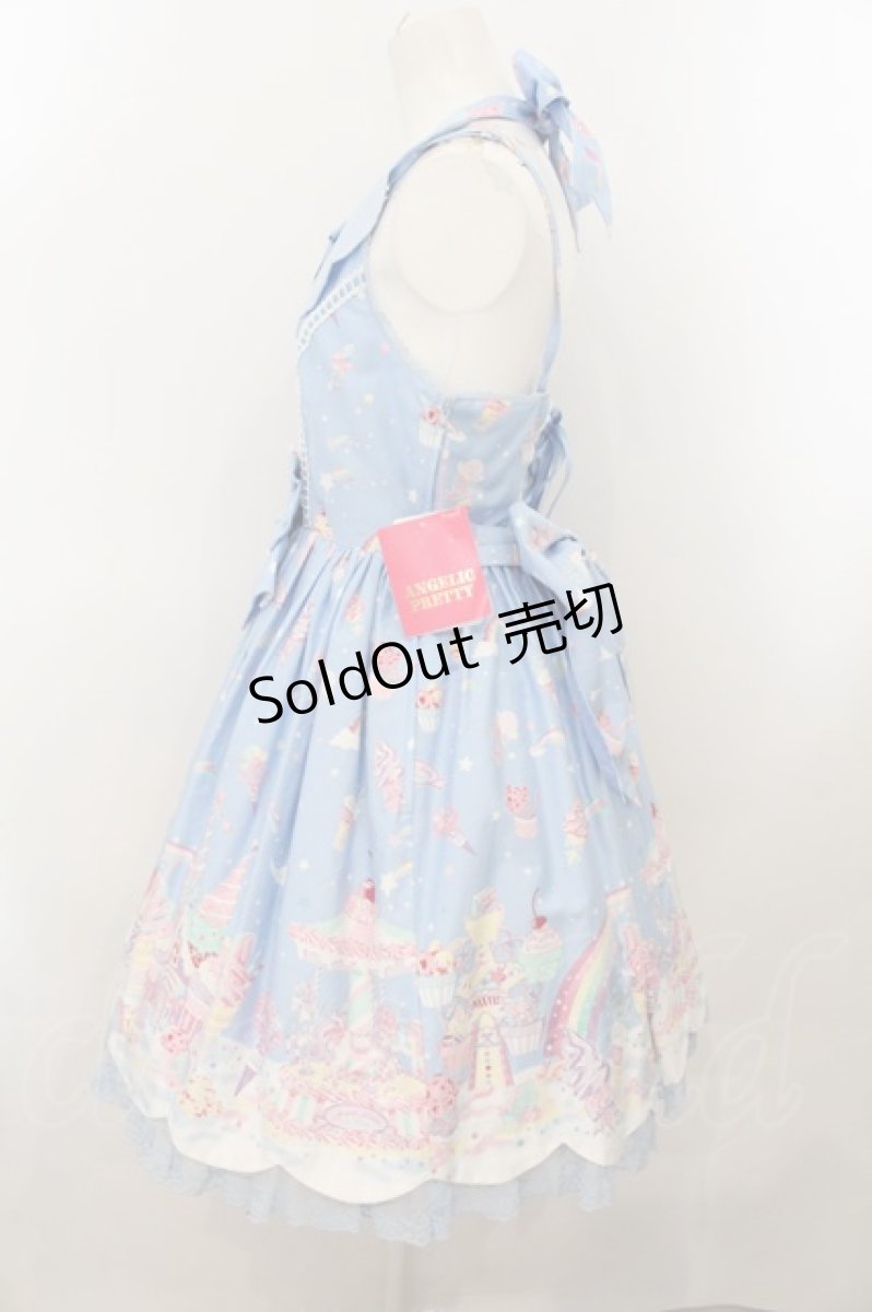 画像3: Angelic Pretty / MilkyPlanetジャンパースカート Free ブルー O-24-11-07-004-AP-OP-NS-OS (3)
