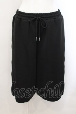 画像1: REFLEM / サイドZIPジャージハーフパンツ F ブラックｘパープル O-24-11-07-052-PU-PA-YM-ZT282