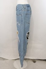 画像2: 【SALE】TRAVAS TOKYO / オリジナルワッペン刺繍デニムパンツ F ライトインディゴ O-24-11-07-053-PU-PA-YM-ZT302 (2)