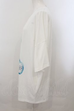 画像2: TRAVAS TOKYO / 2023 Furry bear BIG Tシャツ F ホワイトｘサックス O-24-11-07-062-PU-TS-YM-ZT061