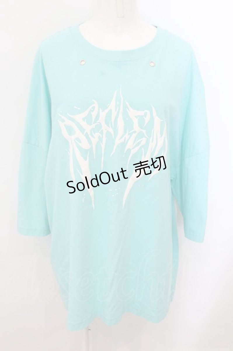 画像1: 【SALE】REFLEM / LOGOデザインBIG Tシャツ F ミント O-24-11-07-065-PU-TS-YM-ZT061 (1)