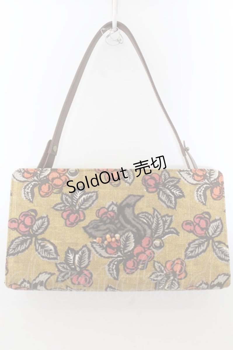 画像1: 【SALE】Jane Marple Dans Le Salon / mon petit tamiaの2wayバッグ  イエロー O-24-11-08-078-JM-BG-IG-ZT387 (1)