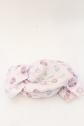 Maison de FLEUR / パティスリープリントキャンディポーチ  ピンク O-24-11-08-083-LO-ZA-IG-ZT387