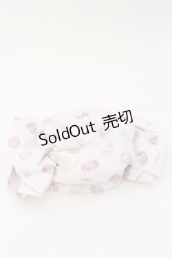 画像2: 【SALE】Maison de FLEUR / パティスリープリントキャンディポーチ  ピンク O-24-11-08-083-LO-ZA-IG-ZT387