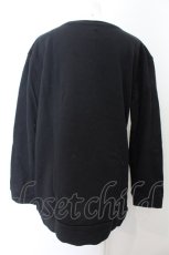 画像3: 【SALE】MINT NeKO / ねこキルトスウェット  ブラック×ピンク O-24-11-08-015-HN-TO-IG-ZT166 (3)