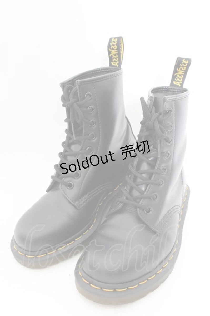 画像1: 【SALE】Dr.Martens （Getta Grip） / 8ホールブーツ アウトソールつま先〜踵まで約26ｃｍ ブラック O-24-11-09-026-PU-SH-OW-ZTK070 (1)