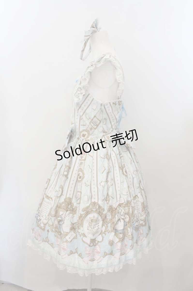 画像5: Angelic Pretty / Alice in WonderLandジャンパースカートセット  サックス O-24-11-14-053-AP-OP-IG-OS (5)