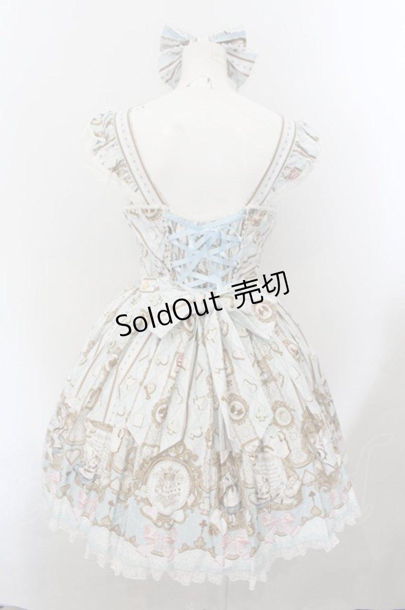 画像6: Angelic Pretty / Alice in WonderLandジャンパースカートセット  サックス O-24-11-14-053-AP-OP-IG-OS (6)