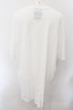 画像2: yaponskii / FACEベアBIG-Tシャツ  ホワイト×グリーン O-24-11-14-075-PU-TO-IG-ZT385