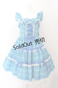 画像1: Angelic Pretty / マーガレットドールジャンパースカート  ブルー O-24-11-14-009-AP-OP-IG-OS