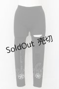 KRY CLOTHING / 「CRUSH２」 ダメージレギンス  ブラック O-24-11-14-002-EL-PA-IG-ZT156