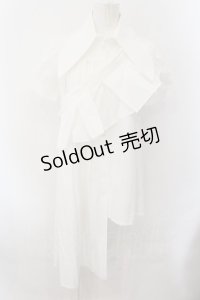 alice auaa / アシンメトリープリーツブラウス 3 ホワイト O-24-11-16-041-AA-BL-OW-OS
