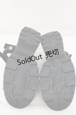 画像5: YOSUKE / 厚底サンダル 2810128 JPN24.0cm ブラック O-24-11-16-1039-PU-SH-IG-ZT335