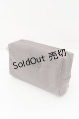 Maison de FLEUR Petite Robe canone / MPCロゴクロコポーチ  ブラウン O-24-11-16-1046-EL-ZA-OW-OS