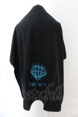 画像1: 【SALE】ALGONQUINS / ブランケット  ブラック×ブルー O-24-11-16-1028-AL-ZA-IG-ZT308 (1)