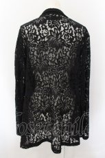 画像3: ililil / 2wayスリット入りレースジャケット F ブラック O-24-11-16-027-PU-TO-YM-ZT061 (3)