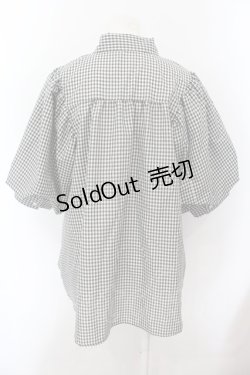 画像2: axes femme / ボリューム袖ブラウス M クロ O-24-11-17-024-AX-BL-OW-ZT021