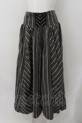 axes femme / フロントジップワイドパンツ M グレー O-24-11-20-097-AX-PA-OW-ZT263
