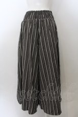 画像2: 【SALE】axes femme / フロントジップワイドパンツ M グレー O-24-11-20-097-AX-PA-OW-ZT263 (2)