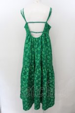 画像3: 【SALE】Candy Stripper / フラワージャガードキャミソールワンピース 2 グリーン O-24-11-22-009-PU-OP-OW-ZT366 (3)