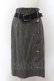画像1: axes femme / ボタン使い起毛スカート M グレー O-24-11-25-067-AX-SK-OW-ZT263 (1)