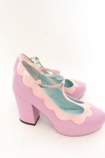 画像4: 【SALE】MILK / スカラップシューズ M ピンク O-24-11-25-099-ML-SH-OW-ZTK006 (4)