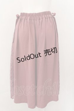 画像2: 【SALE】axes femme / サイドプリーツハーフパンツ F ピンク O-24-11-26-068-AX-PA-IG-ZT249