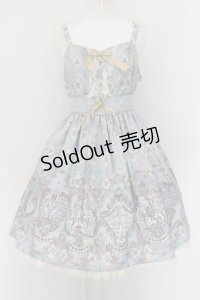 Angelic Pretty / アレルキナーダジャンパースカート  サックス O-24-11-26-076-AP-OP-IG-OS