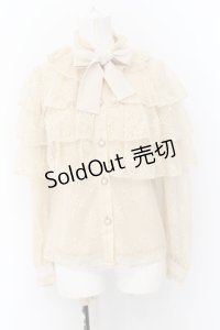 Swankiss / DB 4frill lace B/L  ベージュ O-24-11-27-029-CA-BL-IG-ZT282