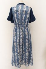画像3: 【SALE】axes femme POETIQUE / マーメイドパフュームワンピース M ブルー O-24-11-27-033-AX-OP-IG-ZH (3)