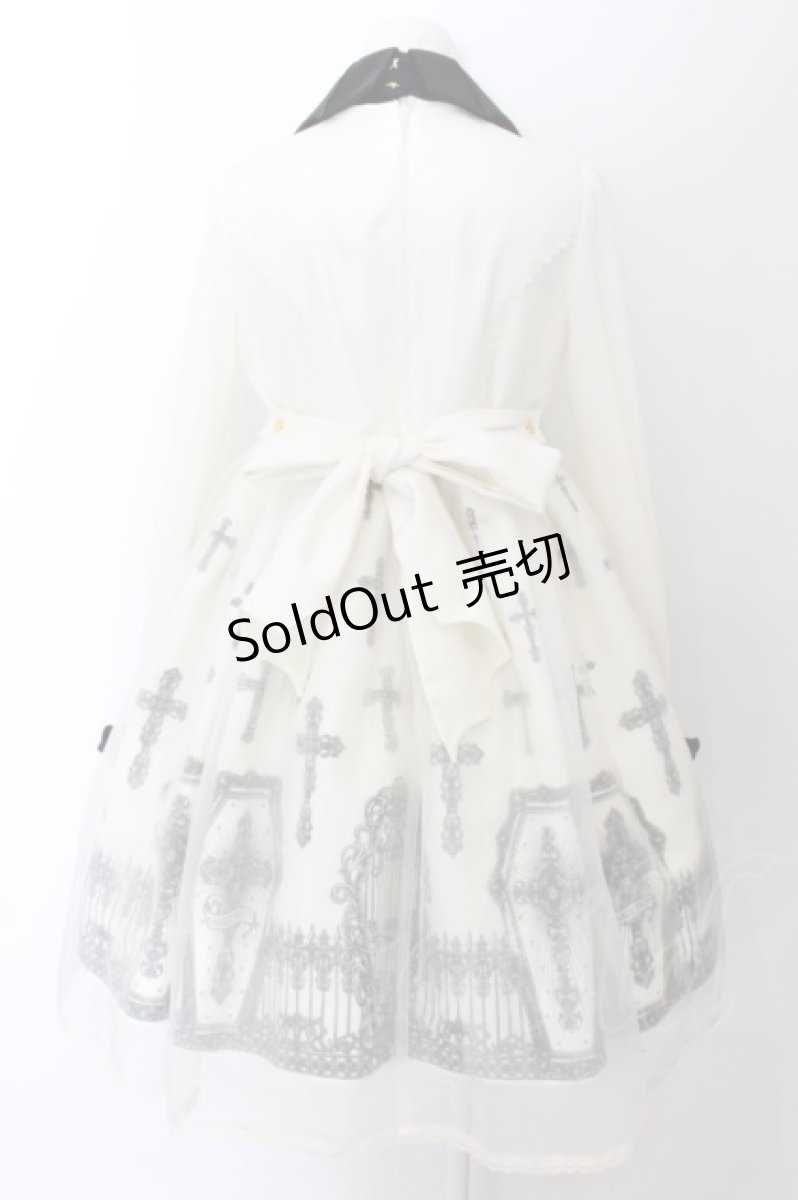 画像4: Angelic Pretty / Horror Gardenワンピース  アイボリー O-24-11-28-039-AP-OP-OW-OS (4)