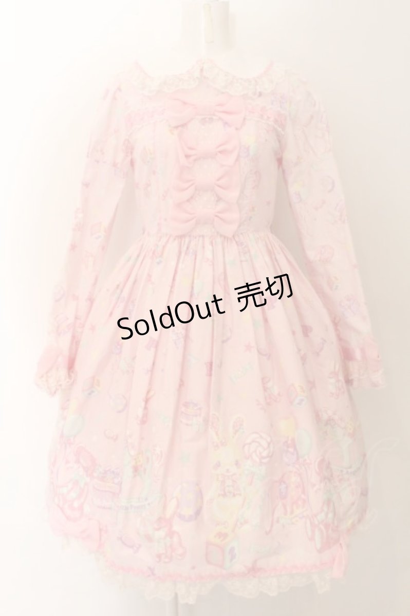 画像1: Angelic Pretty / TOY PARADEワンピース  ピンク O-24-11-28-043-AP-OP-OW-OS (1)