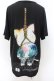 画像2: anko ROCK / 前後首つりネコTシャツ  ブラック O-24-11-28-068-PU-TO-IG-ZT248 (2)