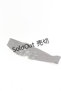 axes femme / 立体バラクラシカルゴムベルト  ブラウンｘアンティークゴールド O-24-11-28-131-AX-ZA-YM-ZT208-F004