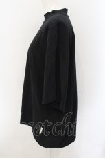 画像2: 【SALE】AUDITION / プレーティングハーフスリーブＴ M ブラック O-24-11-29-049-PU-TS-IG-ZT126 (2)