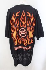 画像3: 【SALE】KRY CLOTHING / 「ENJO」Tシャツ  ブラック O-24-11-29-058-EL-TO-OW-ZT248 (3)