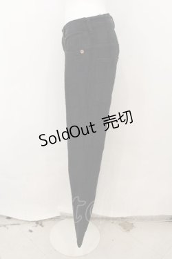 画像2: RNA / クラッシュスリムストレート M ブラック O-24-11-29-066-PU-PA-IG-ZT121
