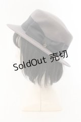 Fi.n.t / クラウンチャームハット  チャコール O-24-11-29-102-CA-AC-IG-ZT286