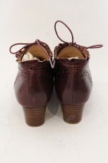 画像5: 【SALE】Jane Marple / ウィングチップブーティ S ボルドー O-24-11-29-114-JM-ZA-IG-ZTK006 (5)