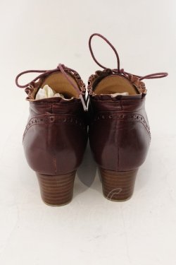 画像5: Jane Marple / ウィングチップブーティ S ボルドー O-24-11-29-114-JM-ZA-IG-ZT-K006