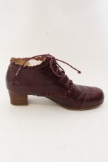 画像6: 【SALE】Jane Marple / ウィングチップブーティ S ボルドー O-24-11-29-114-JM-ZA-IG-ZTK006 (6)
