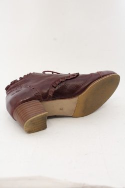 画像7: Jane Marple / ウィングチップブーティ S ボルドー O-24-11-29-114-JM-ZA-IG-ZT-K006