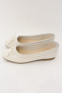 画像3: PINK HOUSE / フリル使いバレエシューズ 2（S） オフシロ O-24-11-29-117-LO-SH-OW-ZT-K006