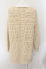 画像2: 【SALE】RNA-N / ワッフルコンビボトルネックプルオーバー M アイボリー O-24-11-29-037-PU-TO-IG-ZT125 (2)